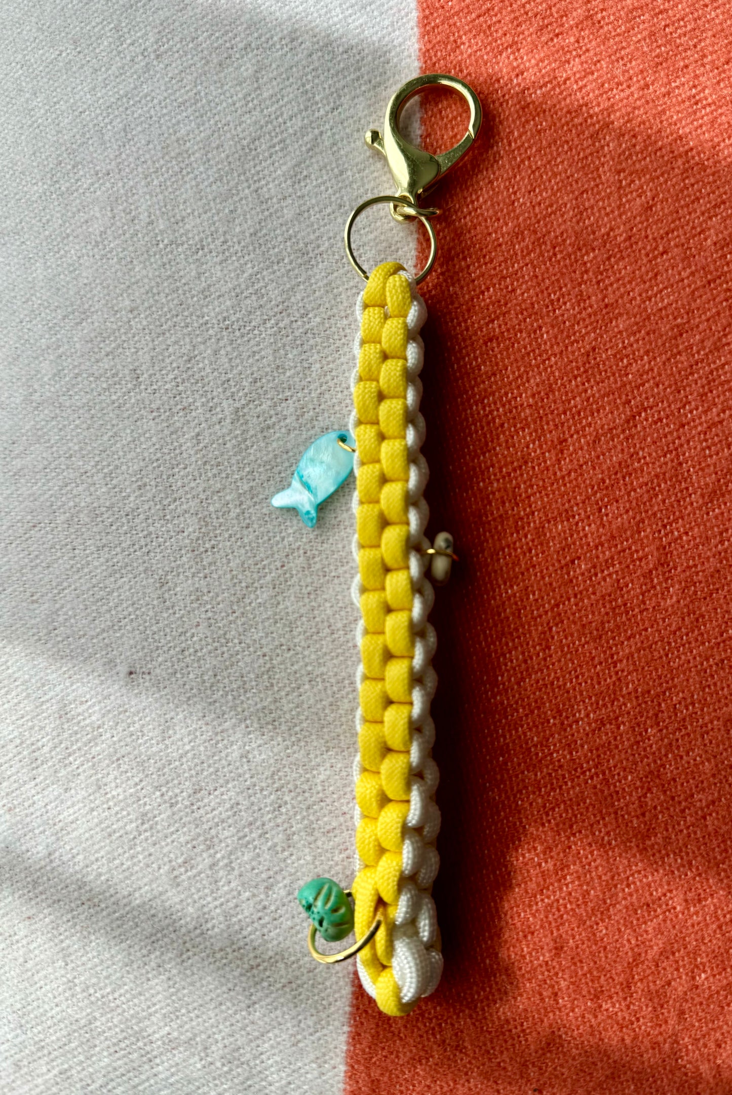 Cord bag charm
