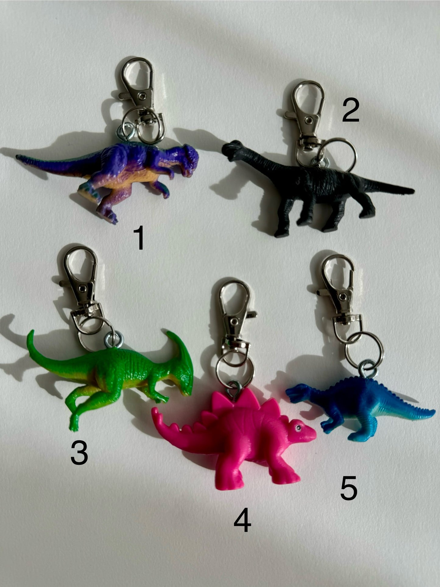 Dinosaur Bag Charms