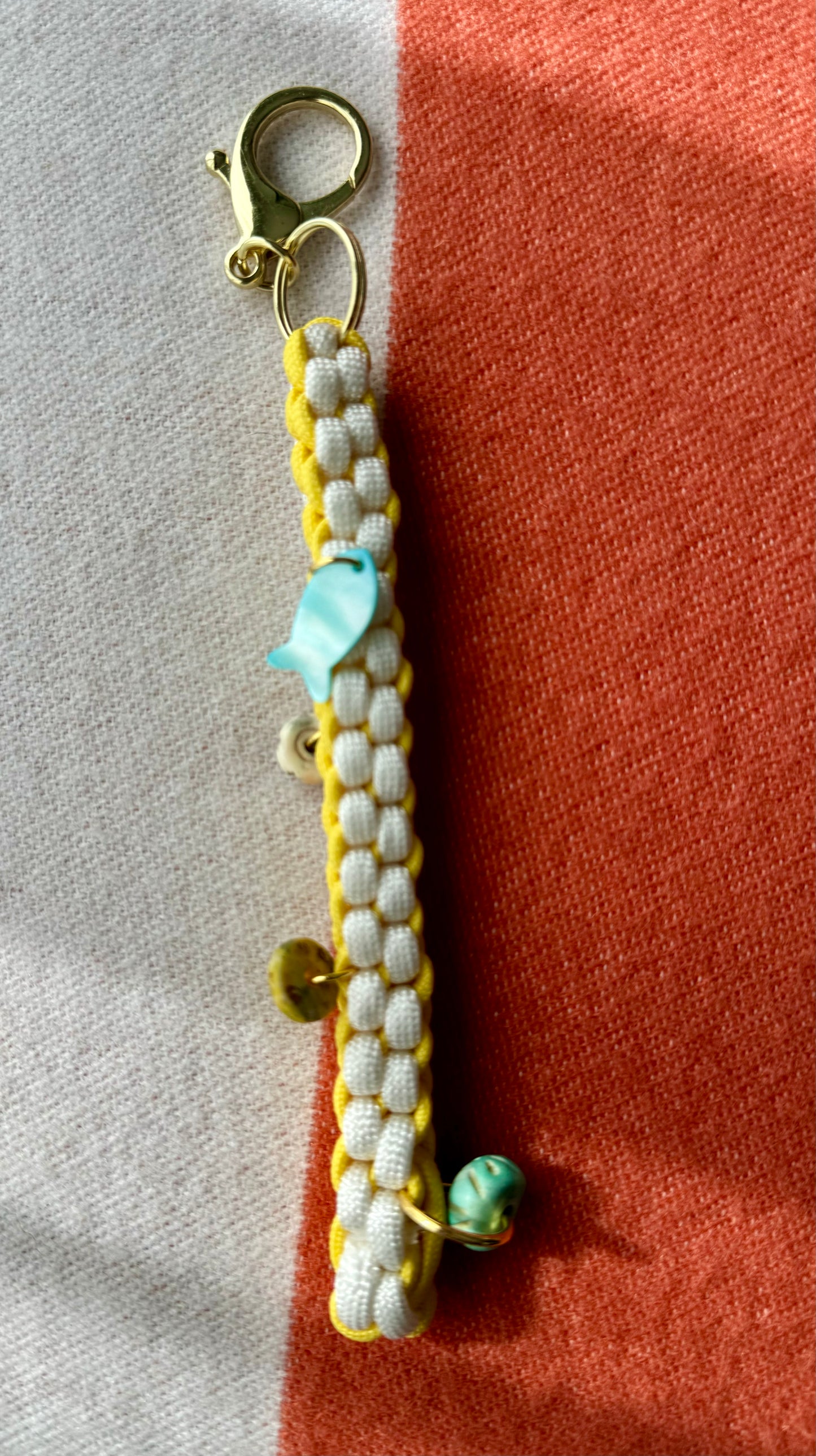 Cord bag charm