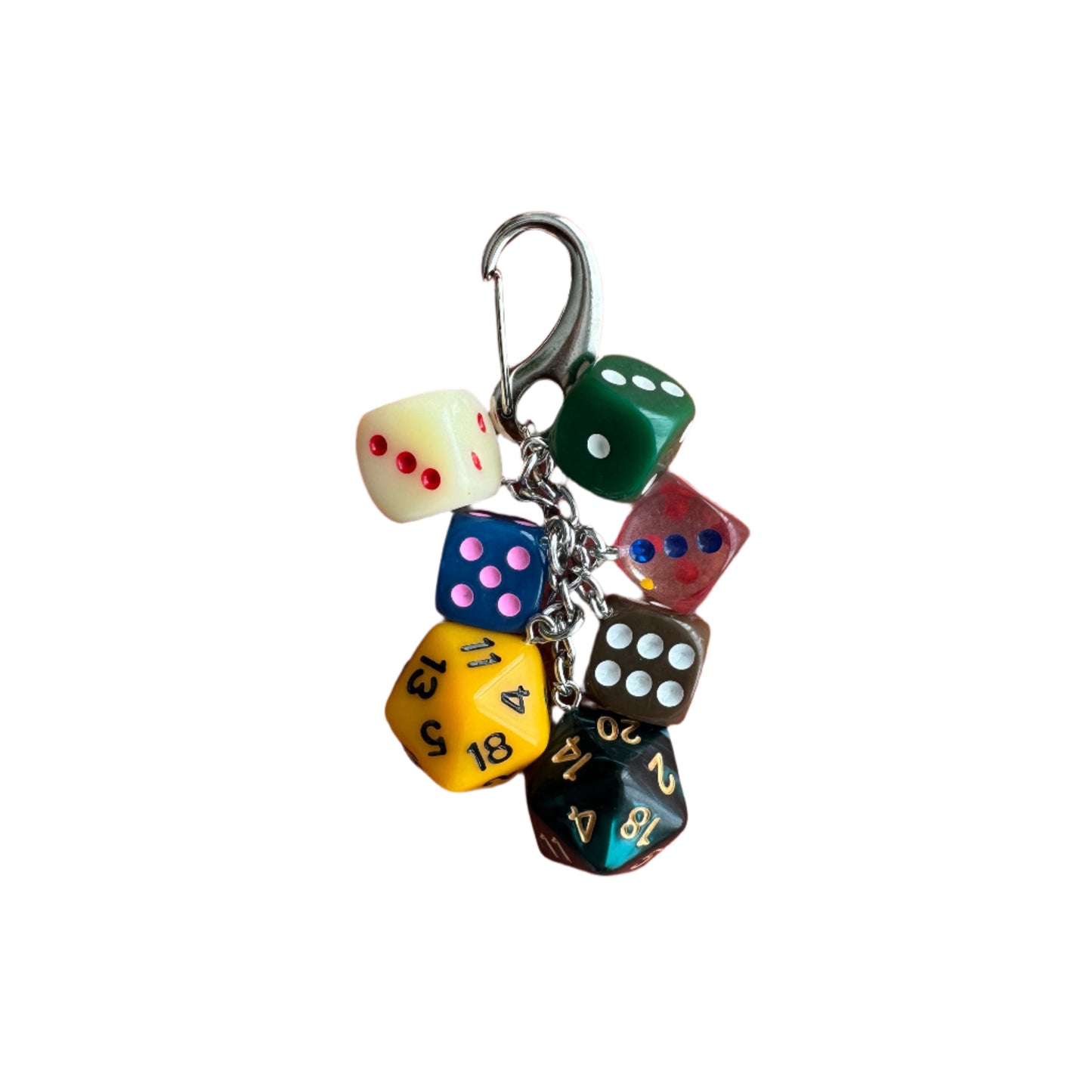 Multiple Dice Bag Charm