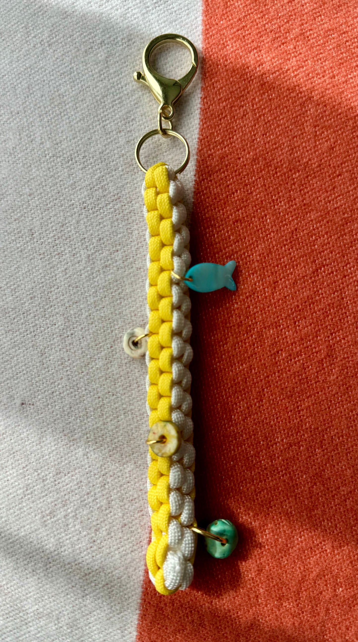 Cord bag charm