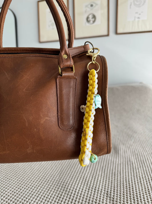 Cord bag charm