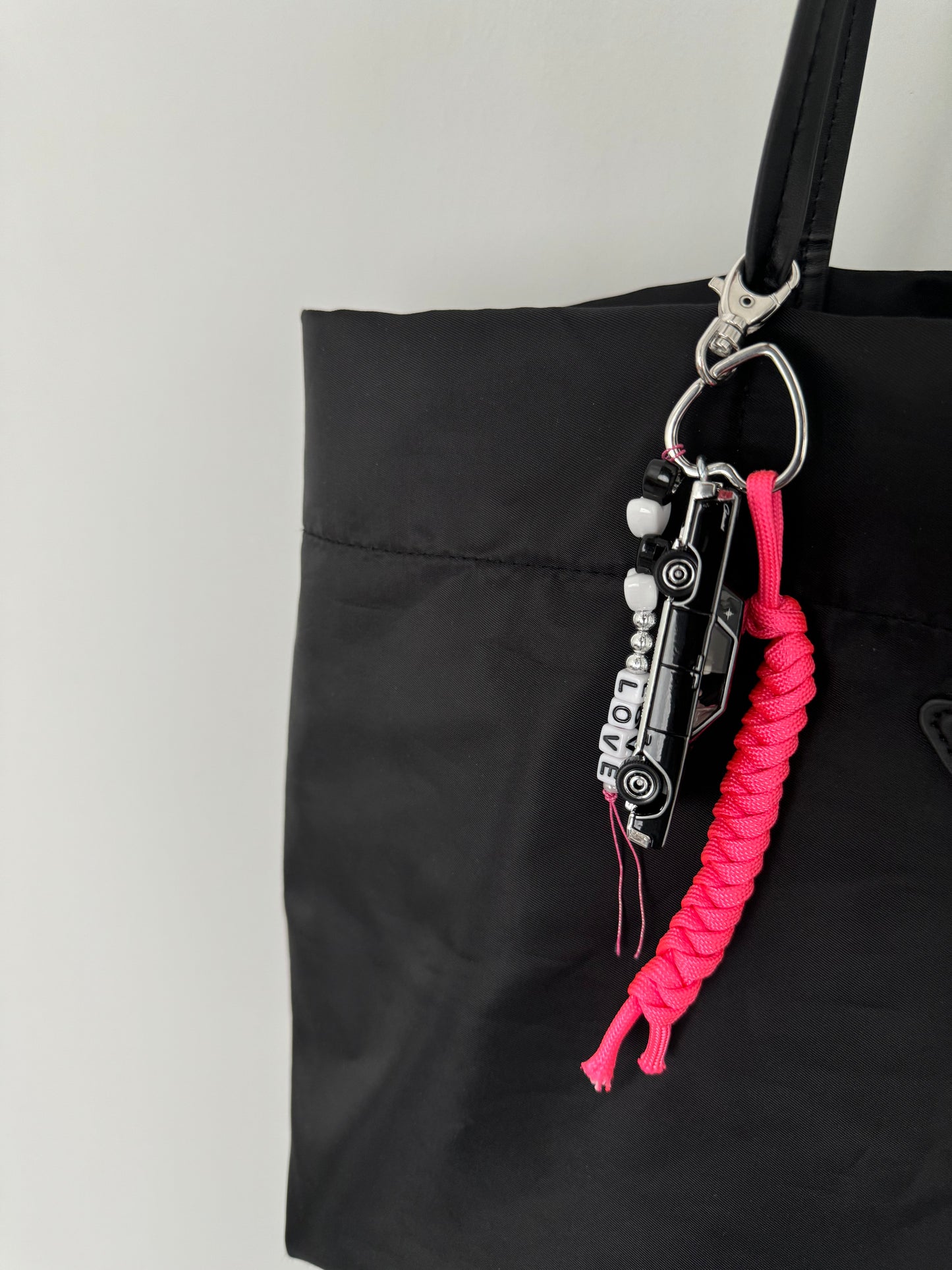 Black Car Bag Charm