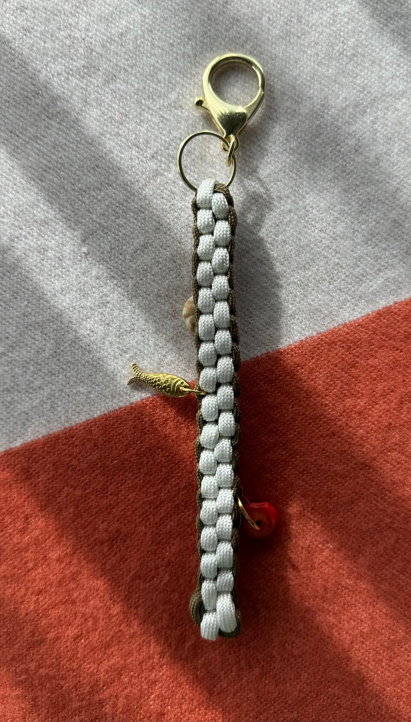 Cord bag charm