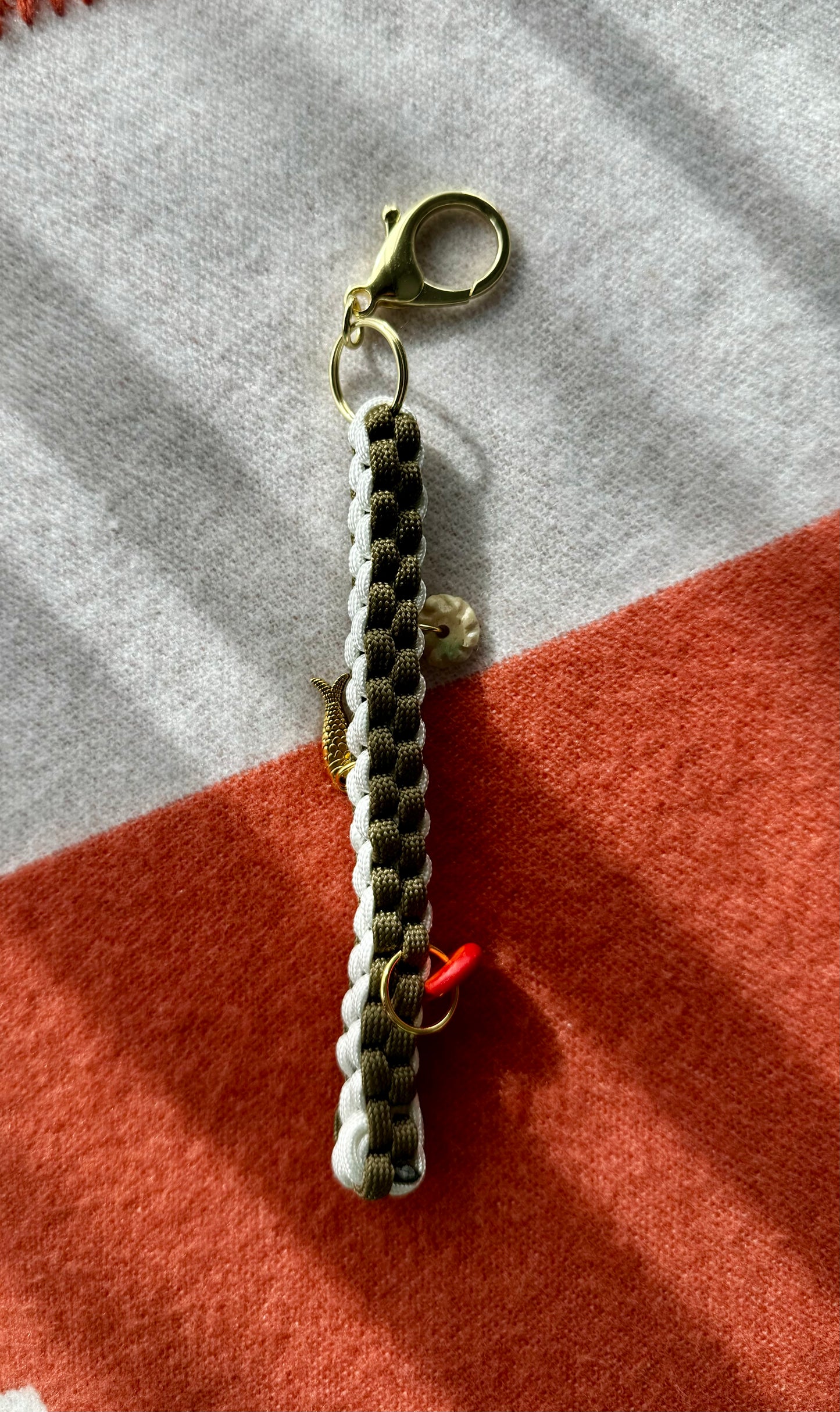 Cord bag charm