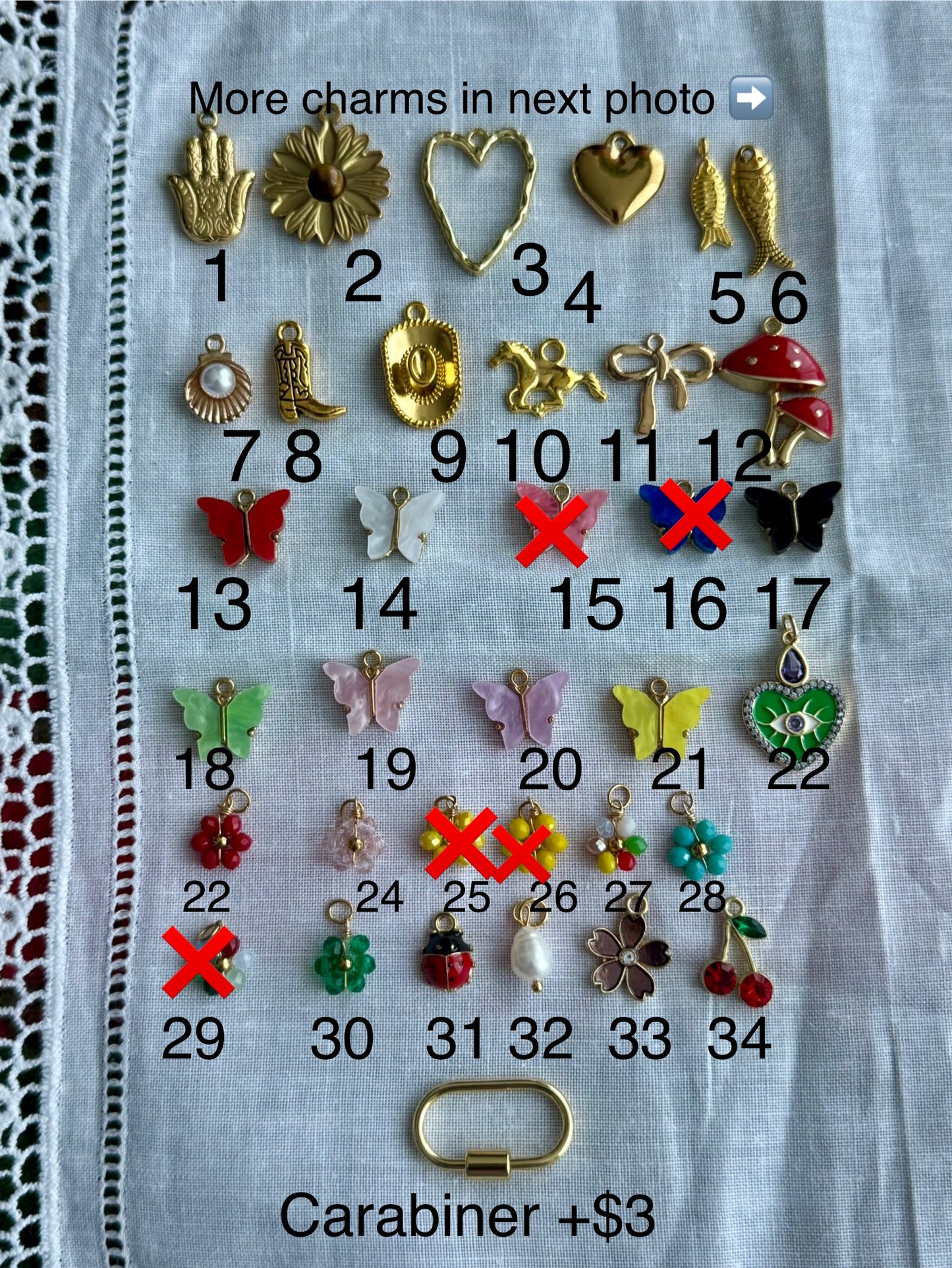 Handmade Custom Travelers Journal With Charms