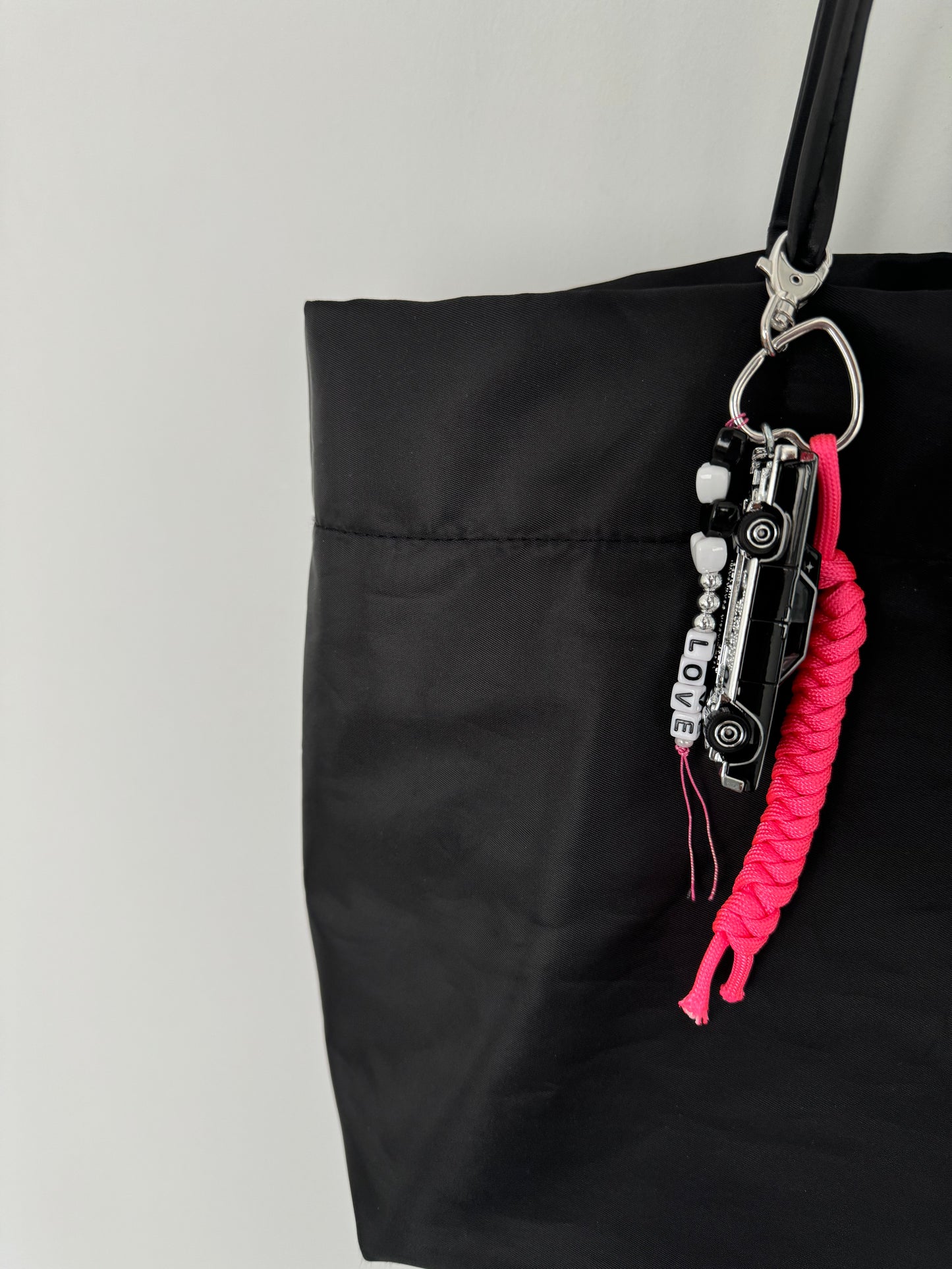 Black Car Bag Charm