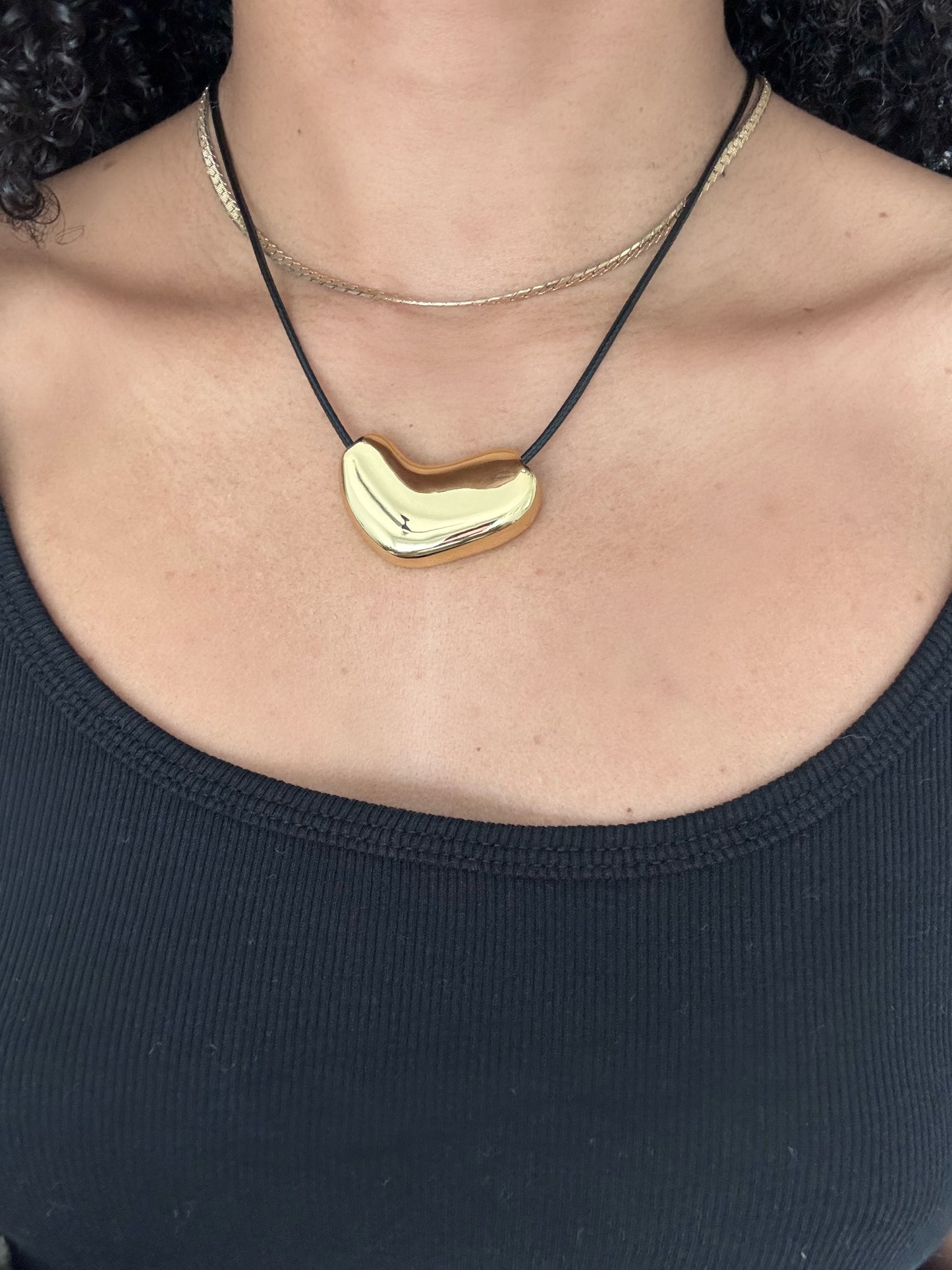 Irregular Cord Necklace