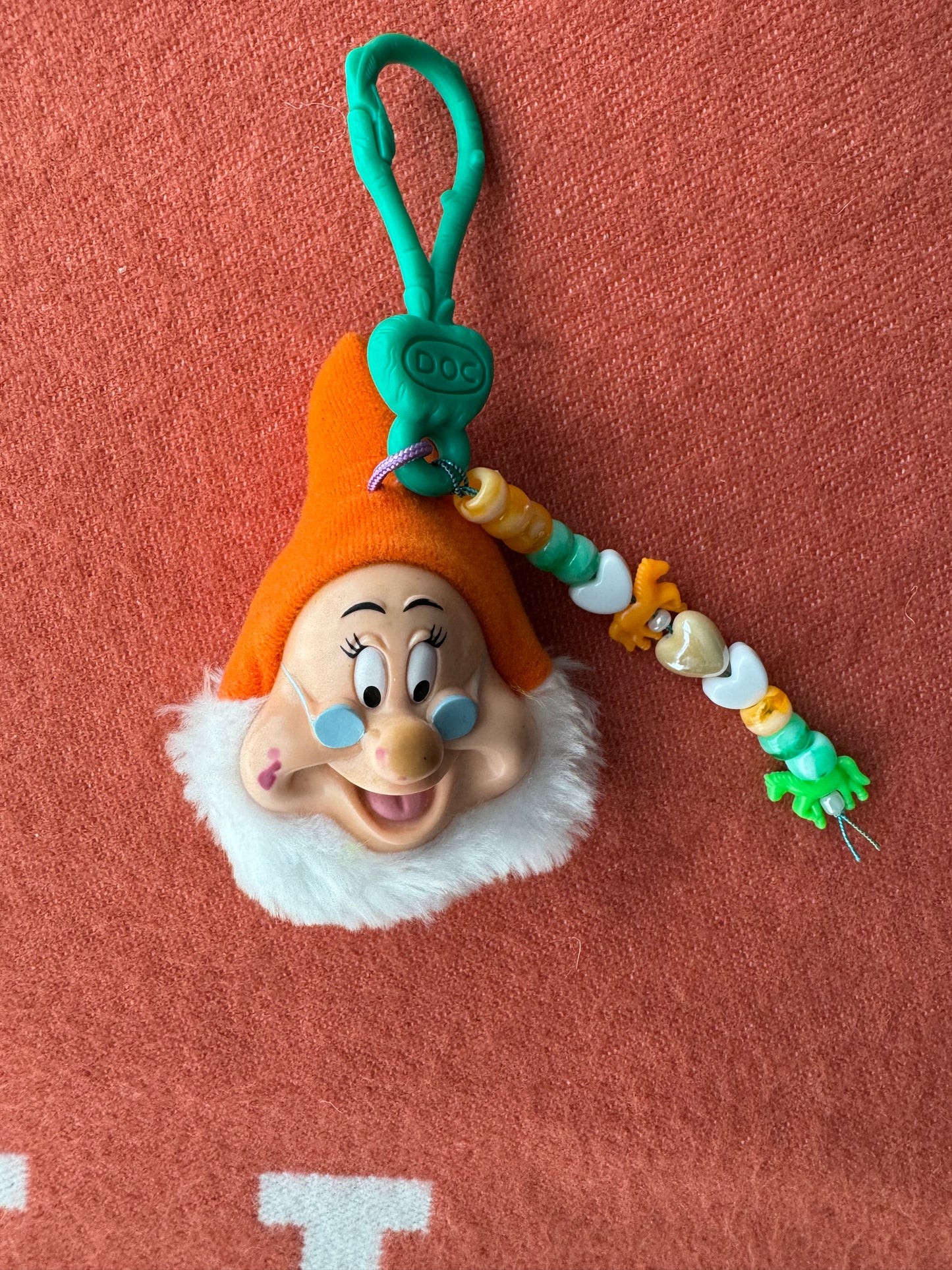 Vintage Doc seven dwarfs bag charm