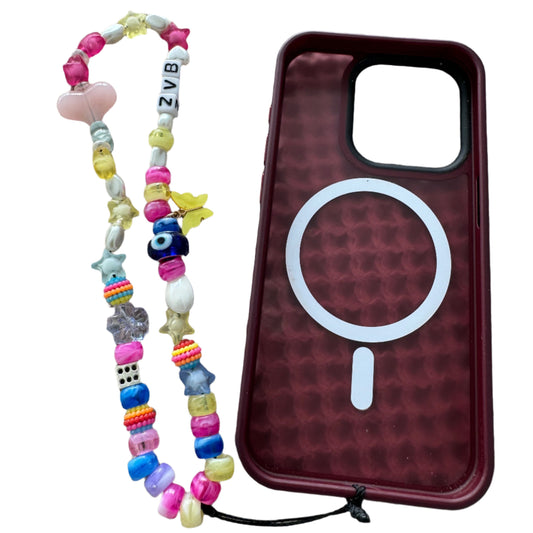 Colorful phone charm