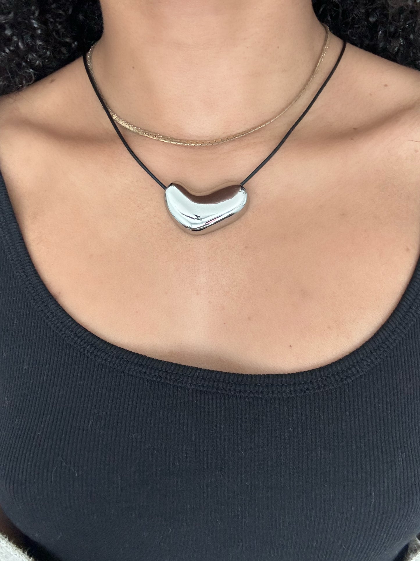 Irregular Cord Necklace