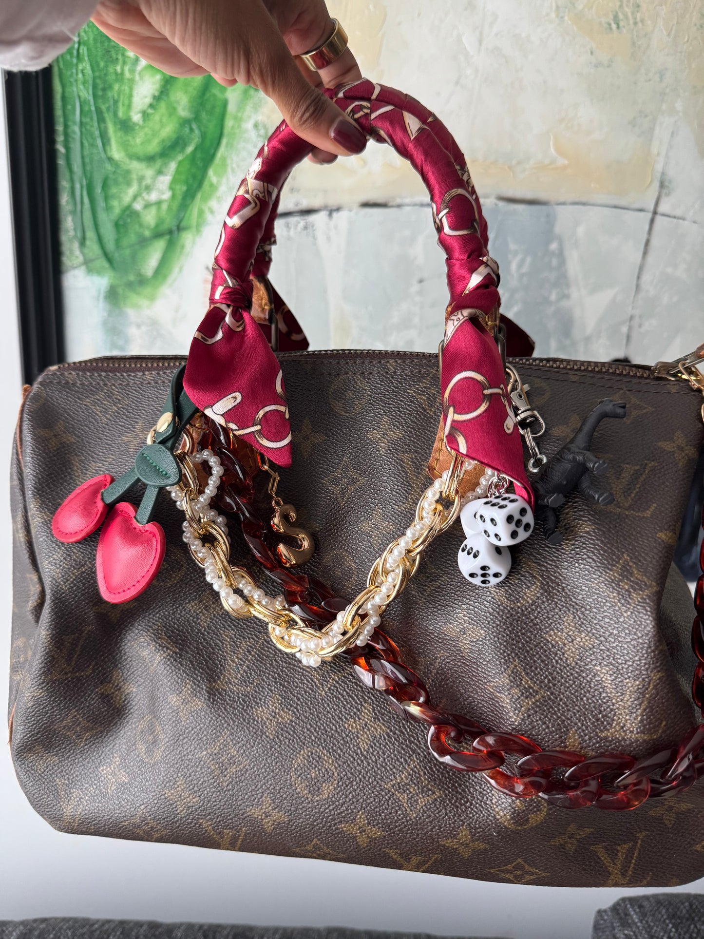 Customized for Sarah Vintage Louis Vuitton Speedy 30