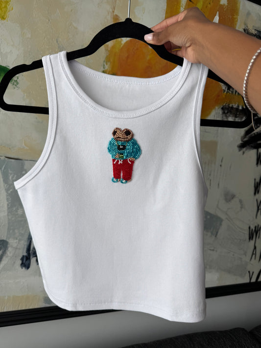 Concho Custom embroidered tank