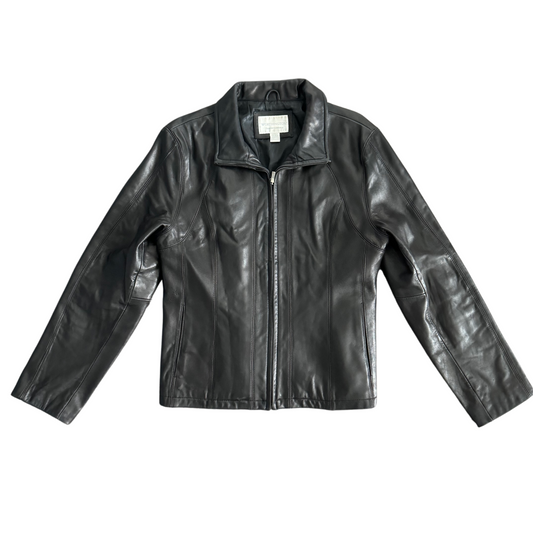 Worthington Black Leather Jacket