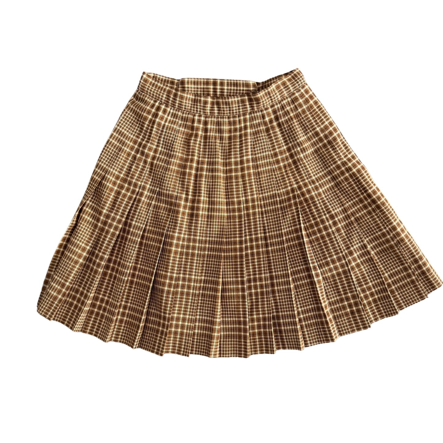 Vintage Liz Claiborne Plaid Pleated Skirt