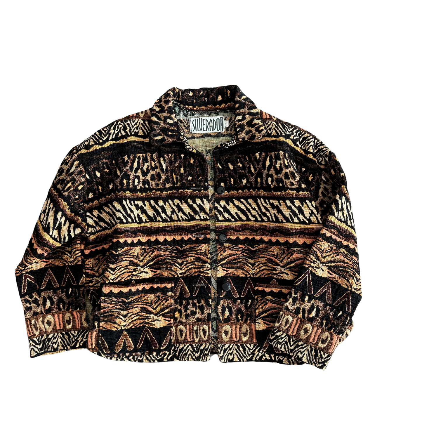 Tapestry Animal Print Jacket