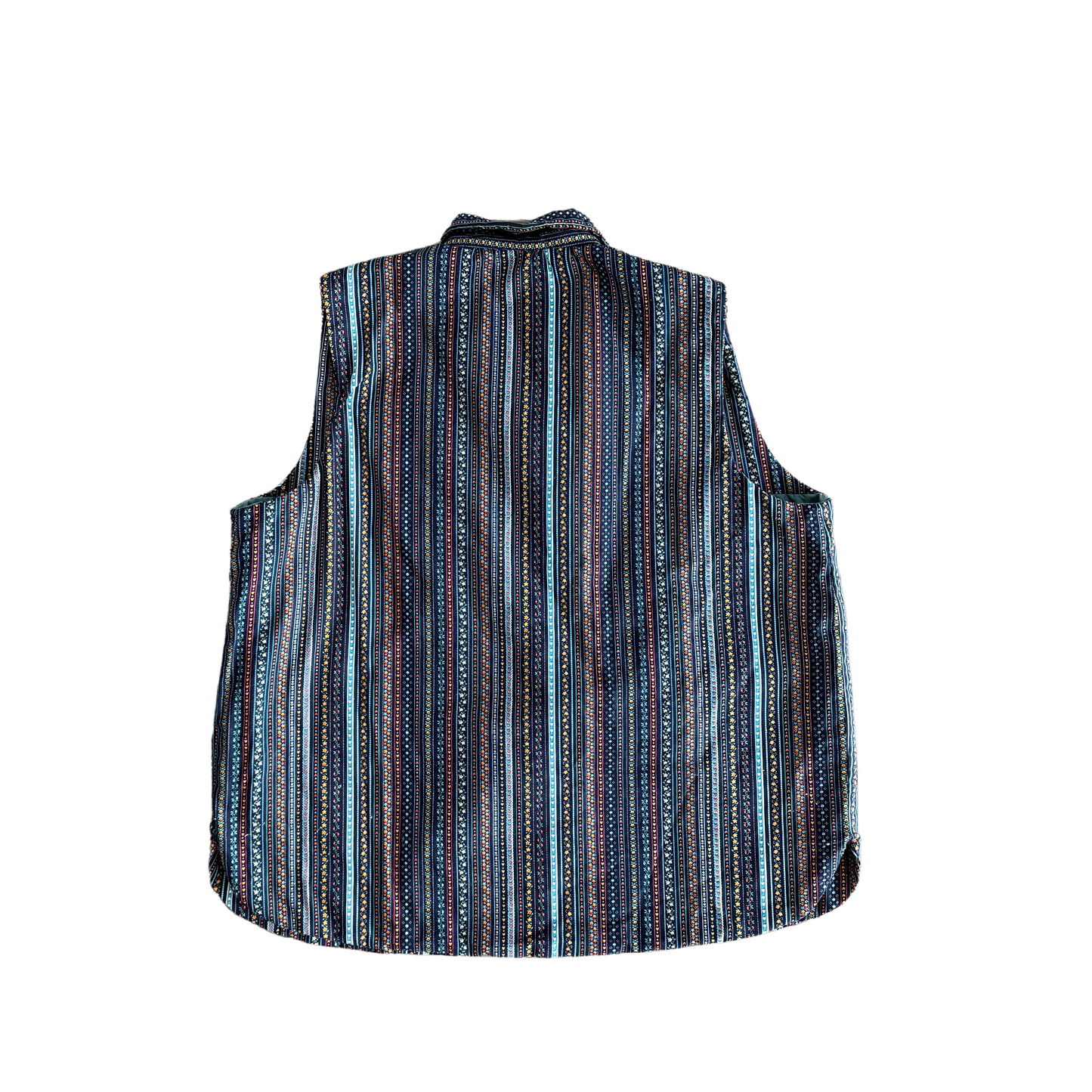 Blue Multi-Color Vest