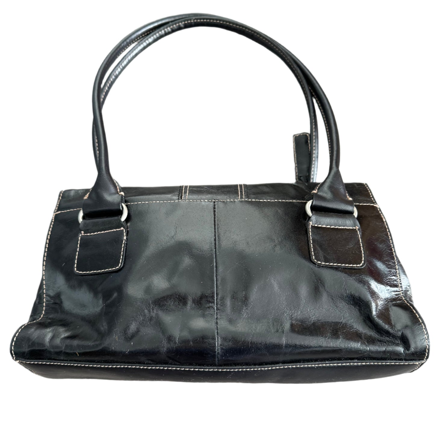 Leather East West Bag